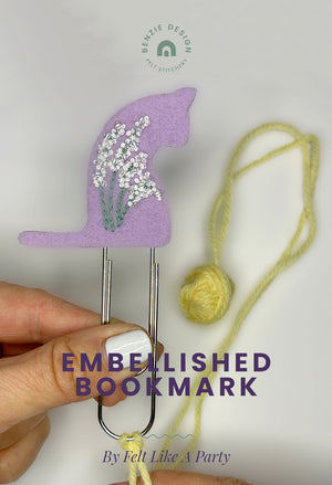 Embellished Bookmark Tutorial