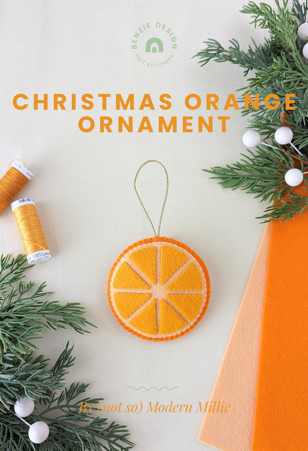 Orange Ornament DIY – Benzie Design