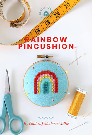 Cross Stitch Pincushion Tutorial