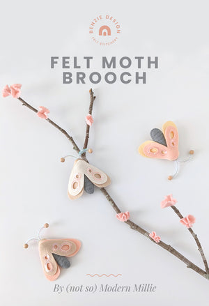 Moth Brooch Tutorial