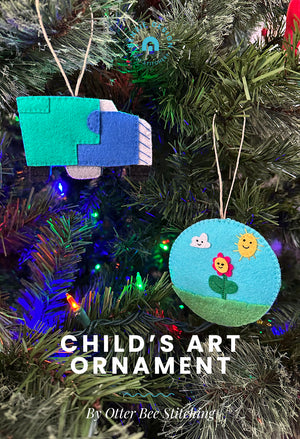 Child's Art Ornament DIY