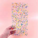 Acrylic Ruler in Confetti, 6" x 12"