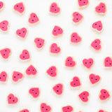 Pink Sweet Heart Buttons