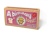 A Birthday Toast, Matchbox Cross Stitch Kit