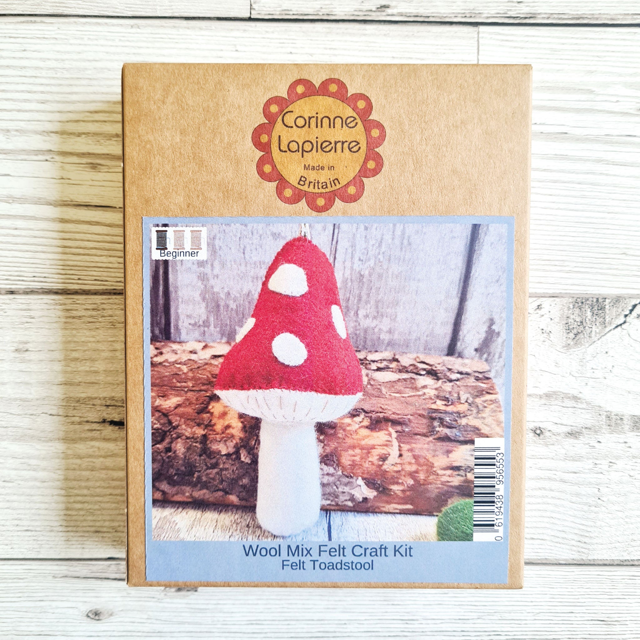 Toadstool, Felt Kit Benzie Design