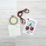 I Love You Cherry Much, Matchbox Cross Stitch Kit