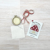 You're a Fungi, Matchbox Cross Stitch Kit