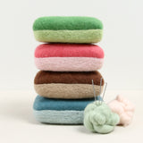 Needle Felting Cushion, Brown