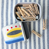 Silver Metallic Felt