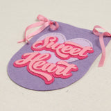 Sweet Heart Script, Deep Etch Die