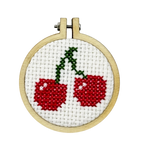I Love You Cherry Much, Matchbox Cross Stitch Kit
