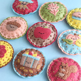 It Felt Like Fall Felt Ornaments