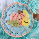 It Felt Like Fall Felt Ornaments