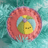 It Felt Like Summer Felt Ornaments