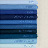 Oxford Blue Wool Blend Felt