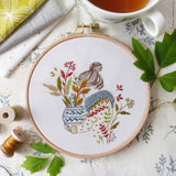 Autumn Lady, 6" Embroidery Kit