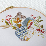 Autumn Lady, 6" Embroidery Kit