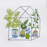 Tiny Greenhouse, 4" Embroidery Kit