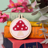 You're a Fungi, Matchbox Cross Stitch Kit
