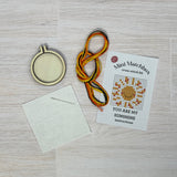 You are my Sunshine, Matchbox Cross Stitch Kit