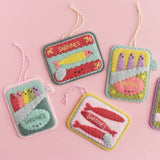 Fins & Tins Felt Ornament Pattern