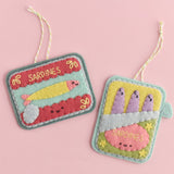 Fins & Tins Felt Ornament Pattern