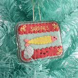 Fins & Tins Felt Ornament Pattern