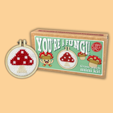 You're a Fungi, Matchbox Cross Stitch Kit