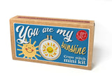 You are my Sunshine, Matchbox Cross Stitch Kit