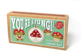You're a Fungi, Matchbox Cross Stitch Kit