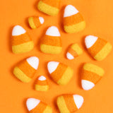 Candy Corn, Jumbo Felted Shape