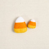 Candy Corn, Jumbo Felted Shape