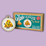 Take a Pizza My Heart, Matchbox Cross Stitch Kit