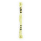 yellow embroidery floss, DMC 10