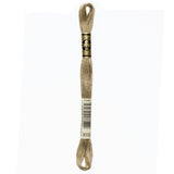 green embroidery floss, DMC 3032