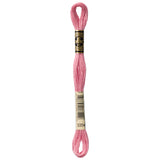 pink embroidery floss, DMC 3354