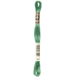 green embroidery floss, DMC 367