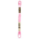 DMC embroidery floss, pink embroidery floss, DMC 3689
