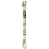 green embroidery floss, DMC 368
