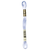 blue embroidery floss, DMC 3747