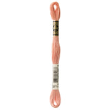 DMC embroidery floss, pink embroidery floss, DMC 3771