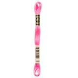 DMC embroidery floss, pink embroidery floss, DMC 3806