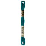 teal embroidery floss, blue-green embroidery floss, DMC 3847