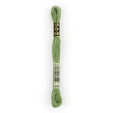 DMC Embroidery Floss, Green Palette