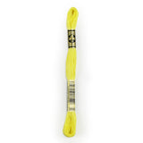 DMC Embroidery Floss, Yellow Palette