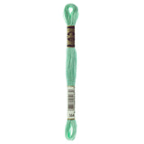 green embroidery floss, DMC 564
