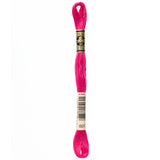 DMC embroidery floss, pink embroidery floss, DMC 601