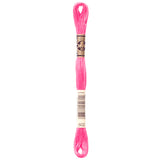 DMC embroidery floss, pink embroidery floss, DMC 602