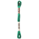 green embroidery floss, DMC 699