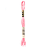 DMC embroidery floss, pink embroidery floss, DMC 894